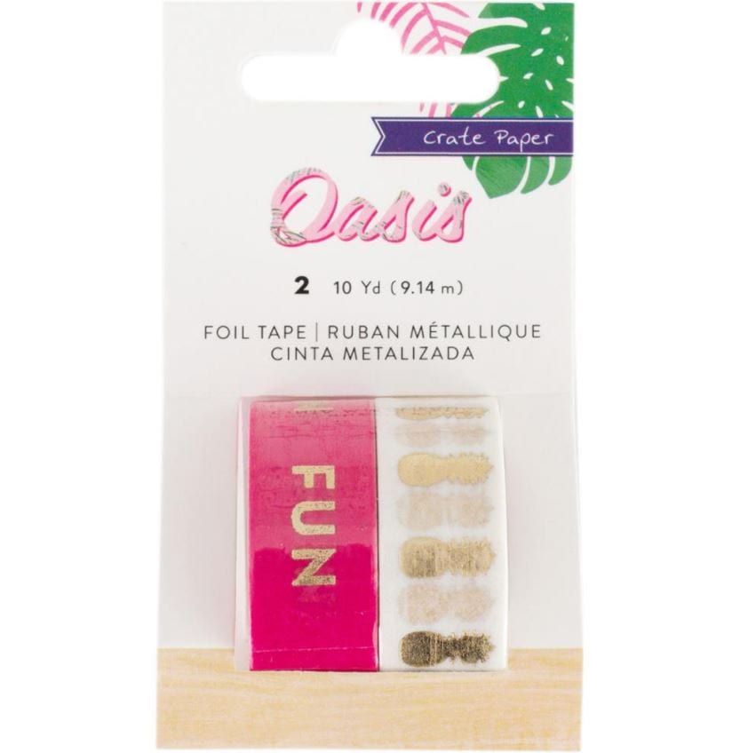 American Crafts Oasis Washi Tape 2/Pkg