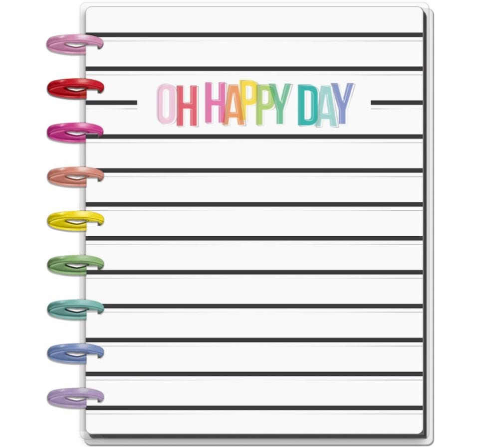 Me And My Big Ideas Oh Happy Everyday Classic Happy Planner Undated