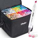 Ohuhu Fine & Chisel 160 Colors Dual Tips Alcohol Art Markers Y30-80405-10