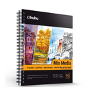 Ohuhu Spiral-Bound Mix Media Pad for Multiple Techniques Y44-83000-19, Y44-83000-20, Y44-83000-28