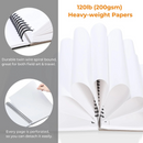 Ohuhu Spiral-Bound Mix Media Pad for Multiple Techniques Y44-83000-19, Y44-83000-20, Y44-83000-28