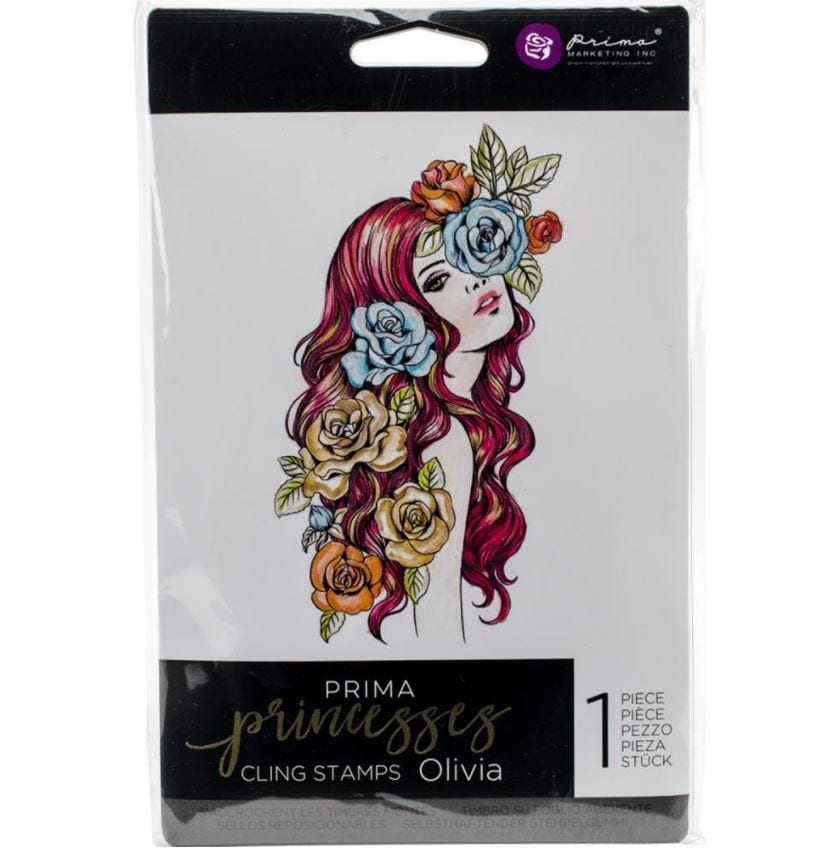 Prima Marketing Olivia Prima Princesses Cling Stamp 5