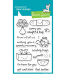 Lawn Fawn On The Mend Clear Stamps 4"X6"
