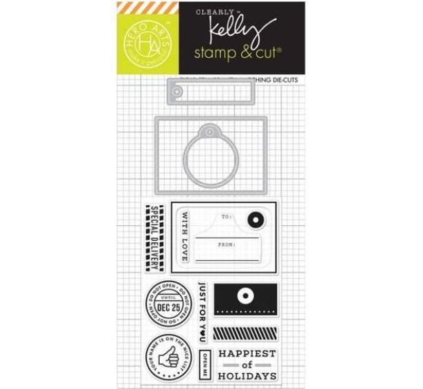 Hero Arts Open Me Stamp and Die Set Kelly Purkey