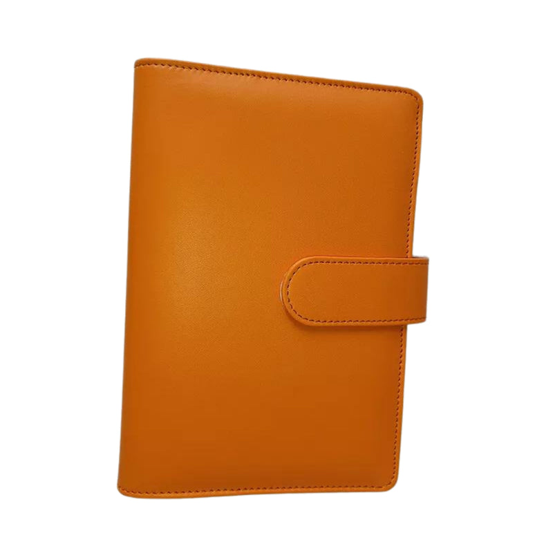 A6 Bright Colors PU Leather Ring Binder Cover