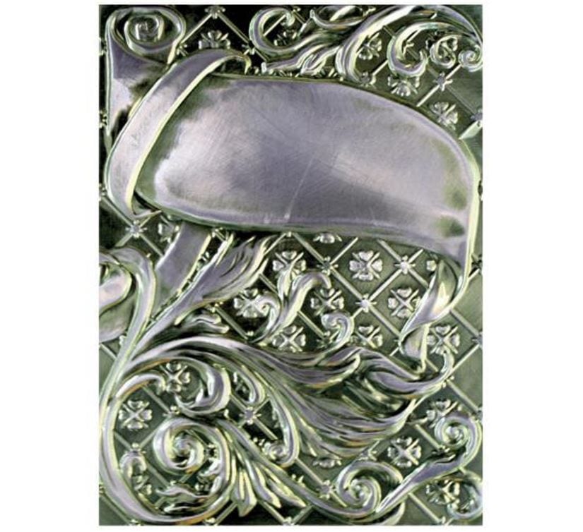 Spellbinders Ornamental Swirls M-Bossabilities 3D Embossing Folder