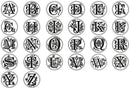 Wax Seal Ornate Monogram (Choose from A - M)