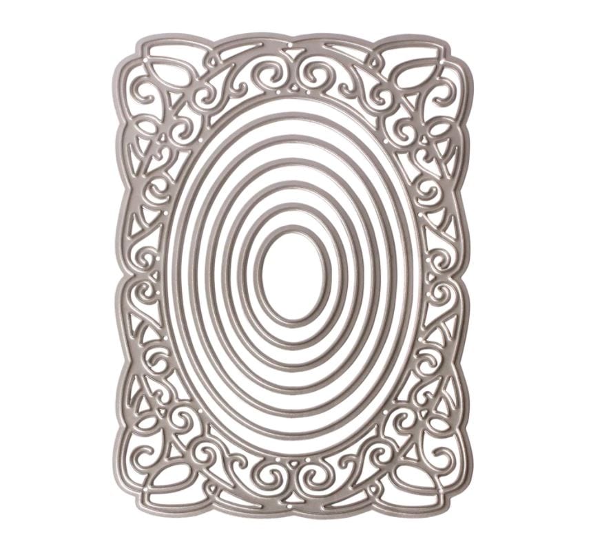 Recollections Oval Frames Cutting Dies