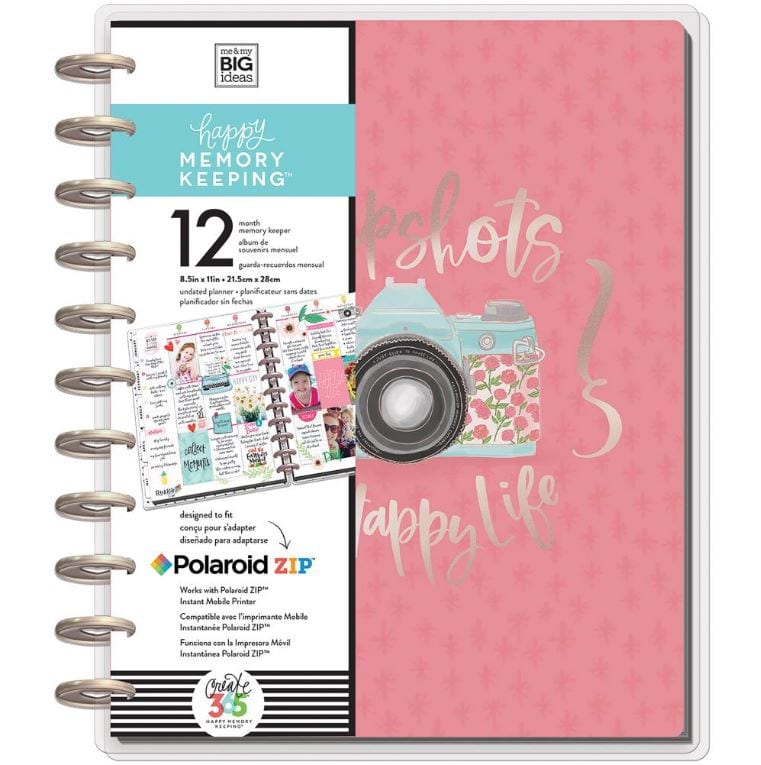 Me and My Big Ideas Painted Memories DELUXE Happy Memory Keeping & BIG Happy Planner