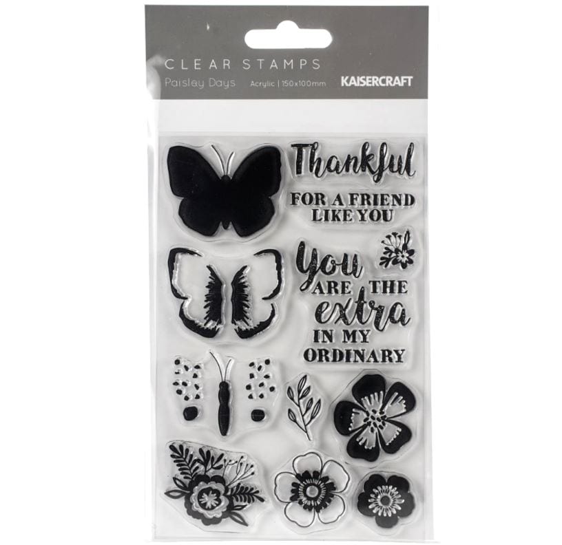 Kaisercraft Paisley Clear Stamps 4