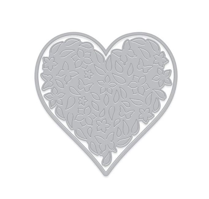 Hero Arts Floral Heart Paper Layering Die DI441