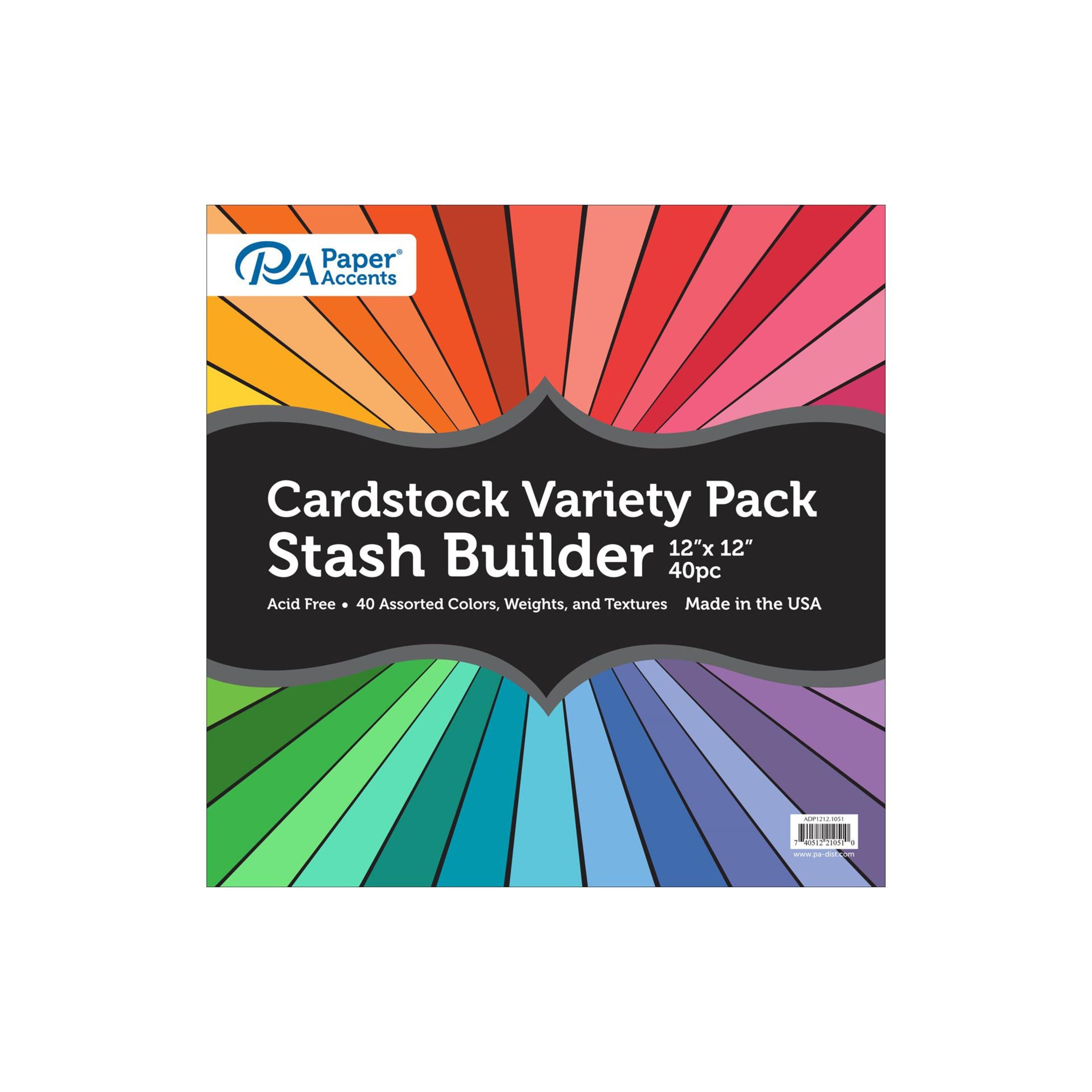 Paper Accents Stash Builder Card Variety Pack 12