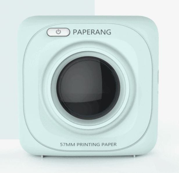Paperang P1S Pink/Mint Green Wireless Inkless Portable Photo Printer