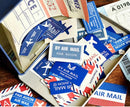 Par Avion Sticker Flakes in a Box