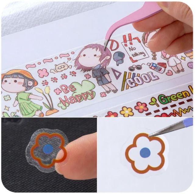 Pastel Color Tweezers for Crafting