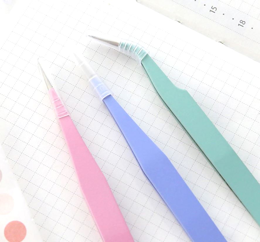 Pastel Color Tweezers for Crafting