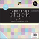 DCWV Pastels Cardstock Stack - 58 Sheets