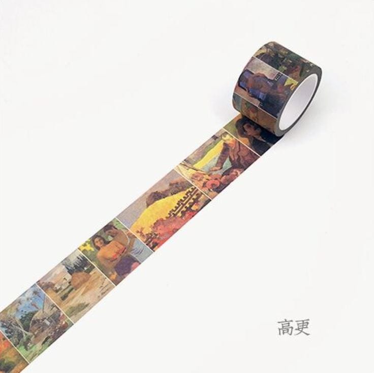 Twilight Paul Gauguin Famous Paintings Masking Tape 30mm x 8m