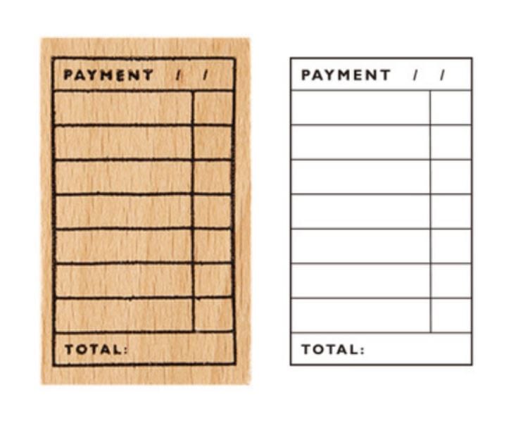 Infeel.Me Note for Deco Journaling Rubber Stamps