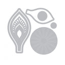 Sizzix Peacock Flower by David Tutera Framelits Die and Stamps