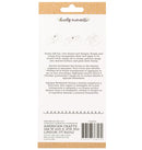 American Crafts Lovely Moments Pebbles Acrylic Clear Stamps