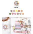 Infeel.Me Masking Tape Washi Tape Dots / Round Tapes 100pcs