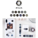 Infeel.Me Masking Tape Washi Tape Dots / Round Tapes 100pcs