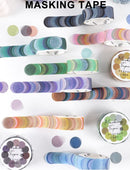 Infeel.Me Masking Tape Washi Tape Dots / Round Tapes 100pcs