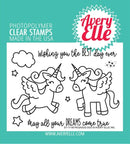 Avery Elle Pegasus Duo Clear Stamps Stamps 3" x 4"
