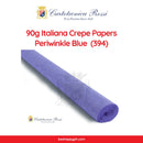 Cartotecnica Rossi Crepe Papers 90g (Blue, Green & White Shades) Full Roll Premium Italian Crepe Papers