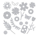 Sizzix Petite Petals Thinlits Die Set by Emily Tootle 20Pk