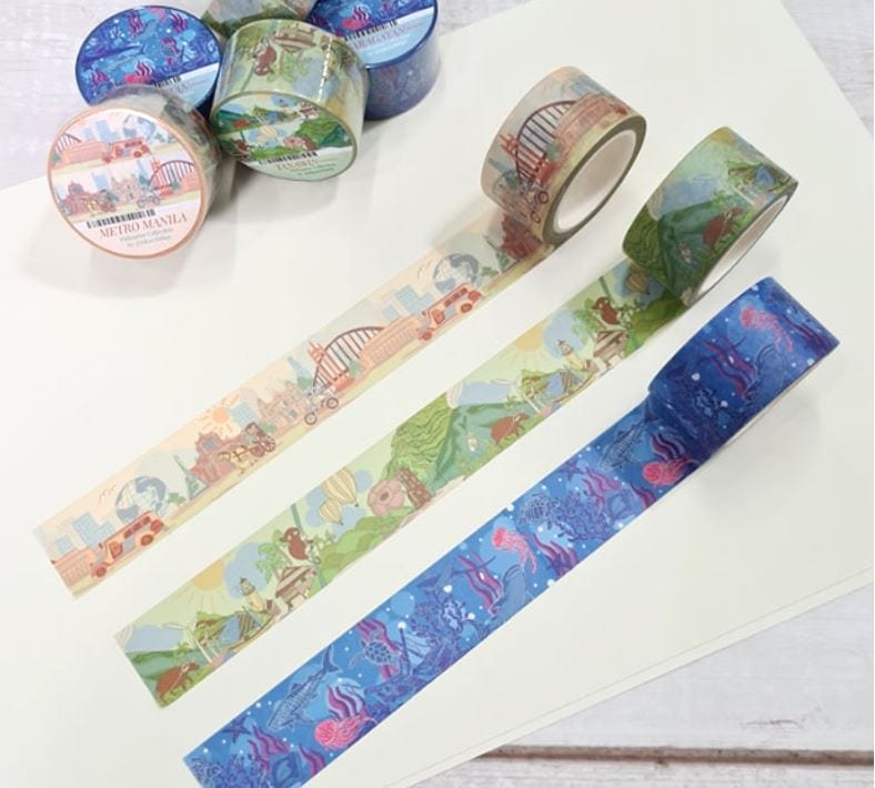Ink Scribbler Philippine Scenery Washi Tapes
