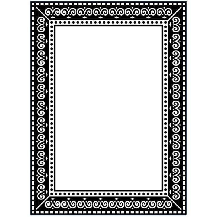Darice Photo Frame Embossing Folder