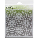 Picket Fence Studios Slimline Daisy Burst Stencil 6"X6"