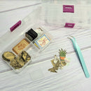 Tiny Trinket Case w/ Adjustable Compartments / Desk Organizer