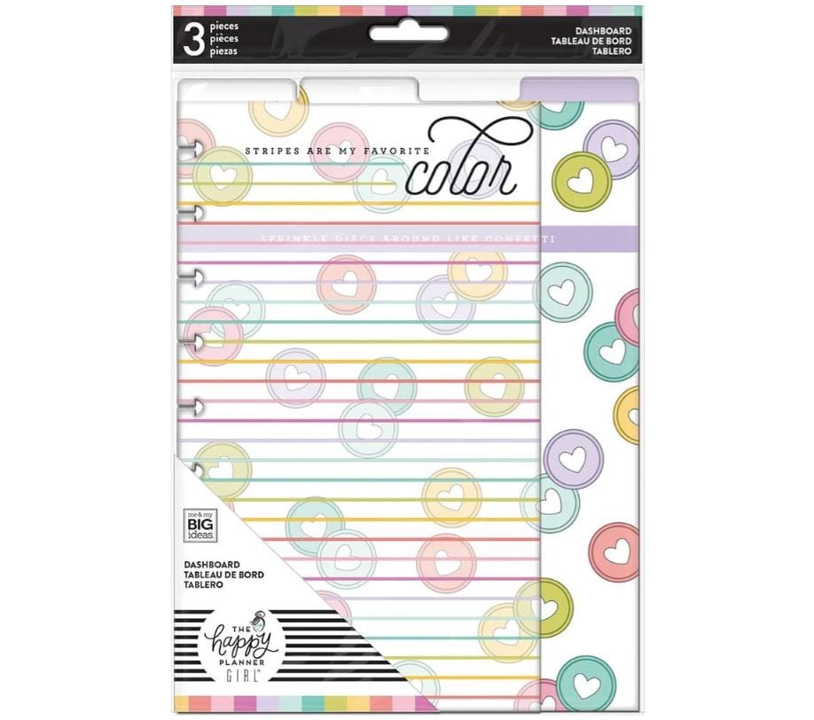 Me and My Big Ideas Planner Babe Dashboards Classic Happy Planner