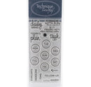 Technique Tuesday Planner - Daily Grind Clear Stamps 2"X4"