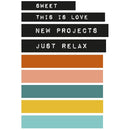 Studio Light Essentials Planner Washi Tape 9/Pkg