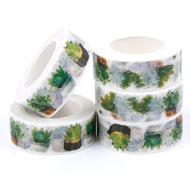 Plants on Pots Masking Tape 15mm x 10m