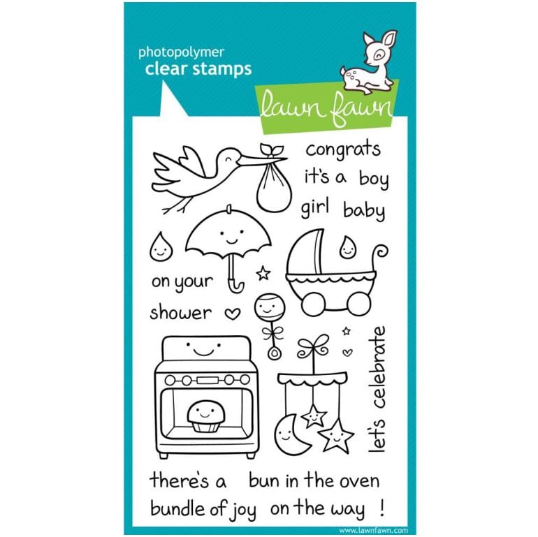 Lawn Fawn Plus One Clear Stamps 4