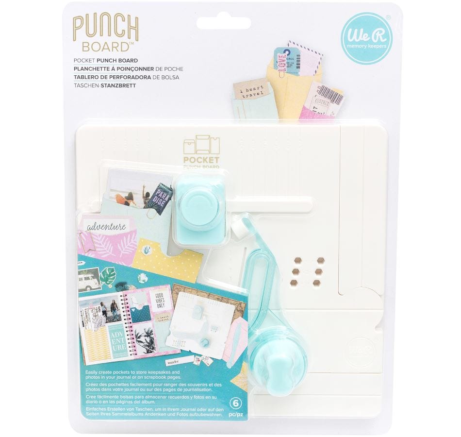 We R Memory Keepers Pocket Punch Board Journal Studio