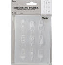 Darice Popsicles Embossing Folder