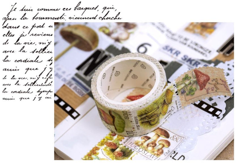 Yuxian Vintage Postage Style Perforated Masking Tape