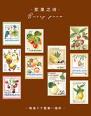 Yuxian Vintage Postage Style Perforated Masking Tape