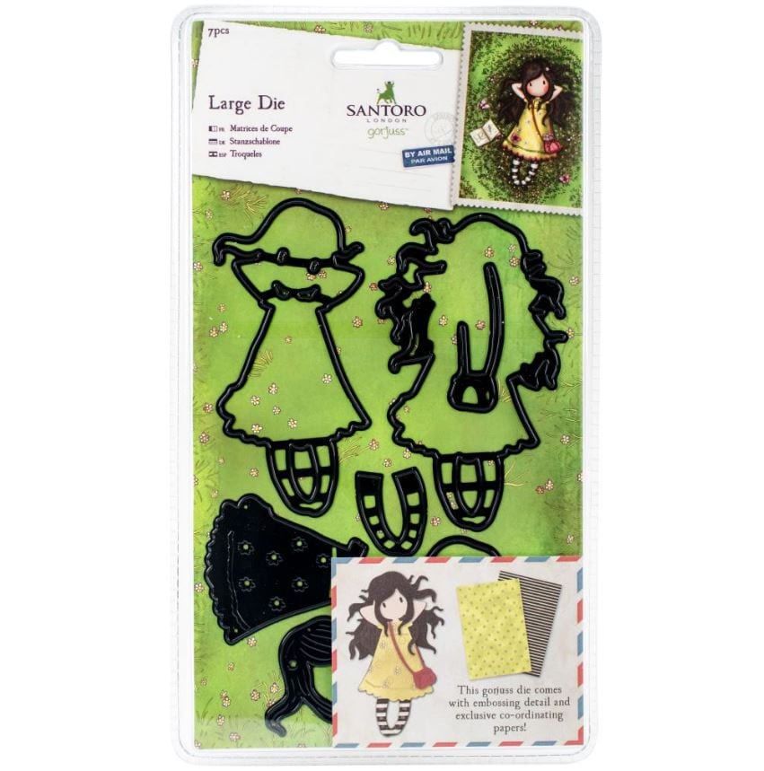 Gorjuss Spring At Last Santoro's Decorative Dies 7/Pkg