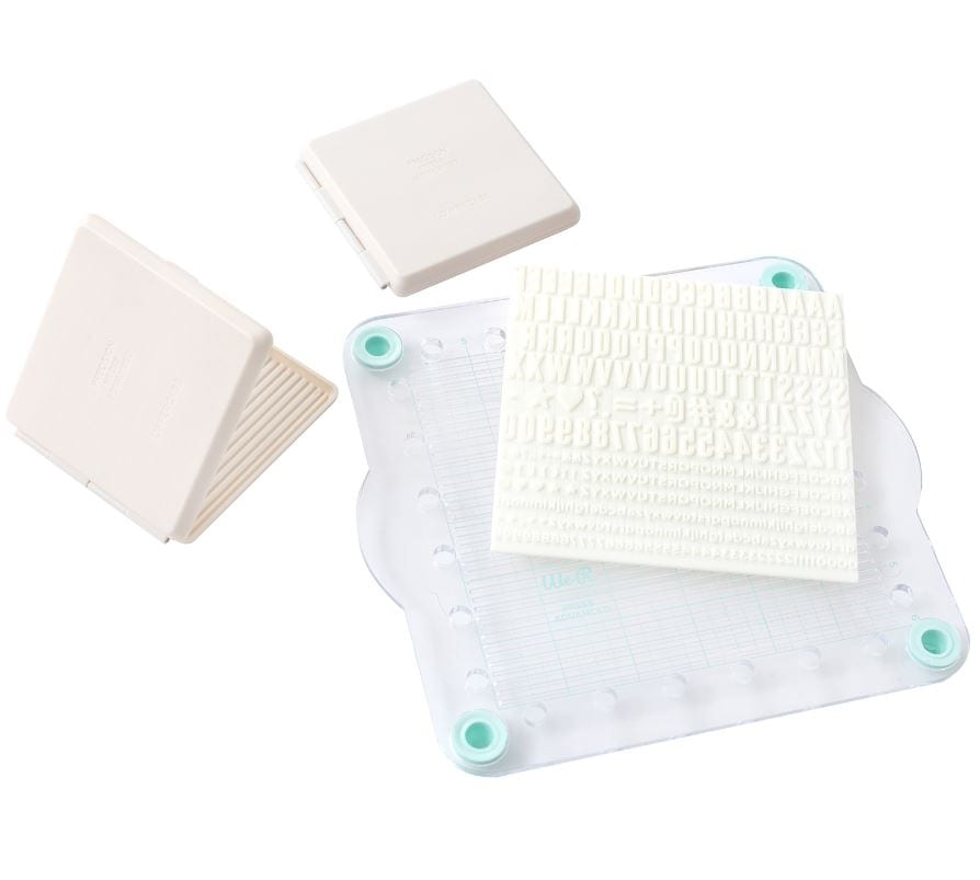 We R Memory Keepers Typeset Stamping Block 339pcs