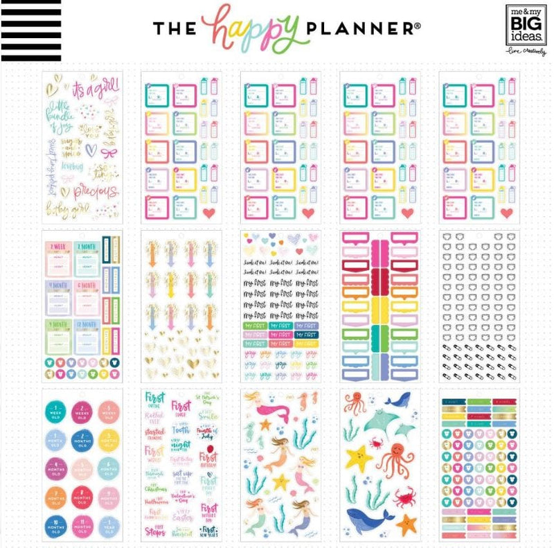 Me and My Big Ideas Pregnancy Value Pack Stickers-Create 365 Happy Planner Stickers 1011 Stickers