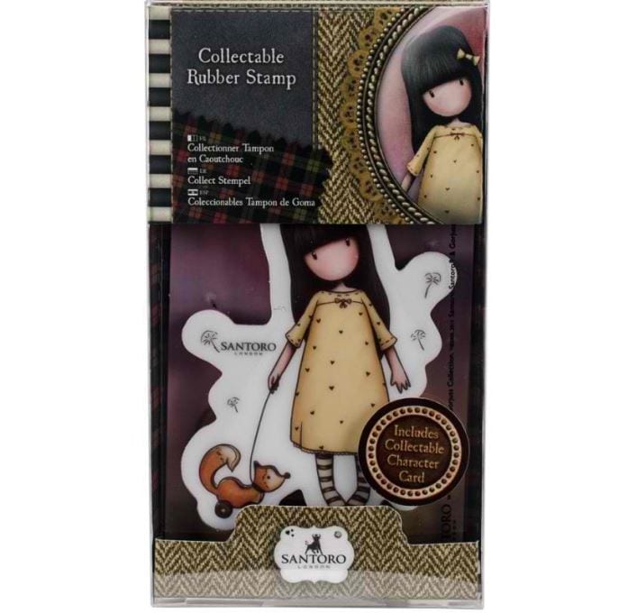Santoro #3 Pretend Friend Rubber Stamps