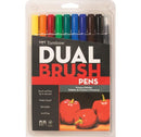 Tombow Dual Brush Markers 10/Pkg