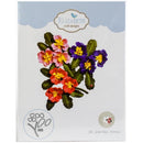 Elizabeth Craft Primrose 1 Garden Notes Metal Die By Susan's Garden Club
